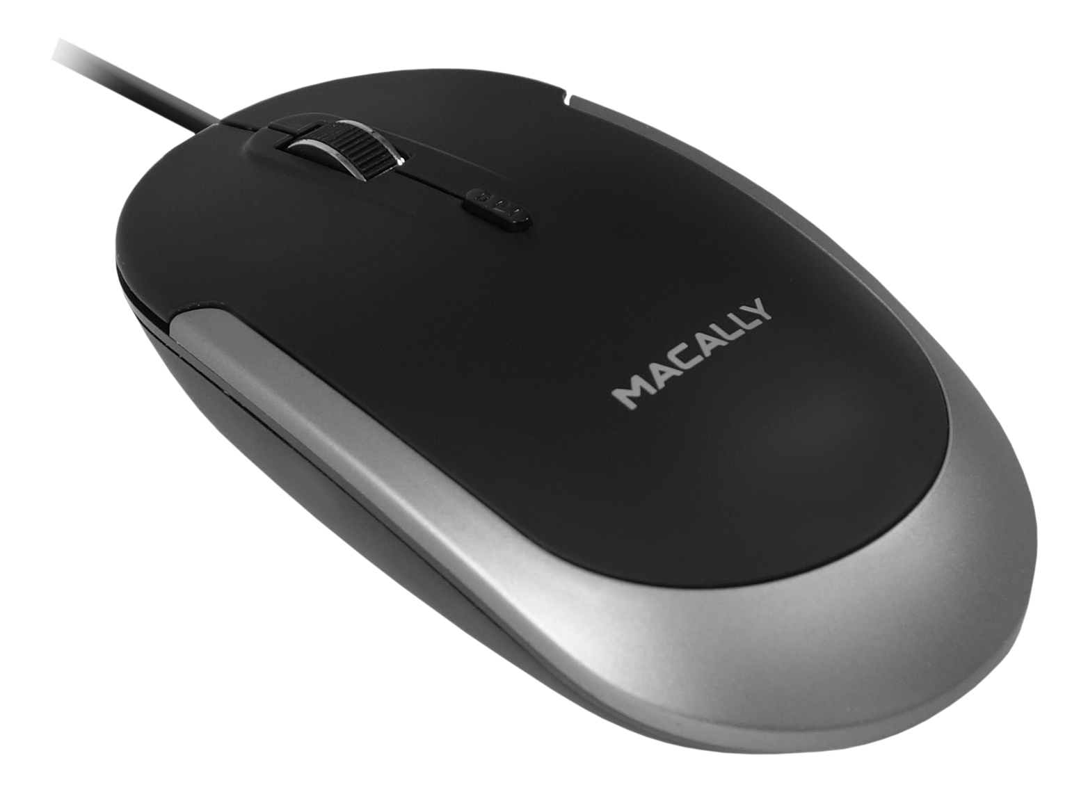 MACALLY UCDYNAMOUSE-SG - Mouse (nero/grigio)
