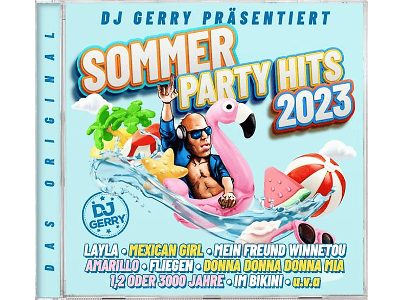 VARIOUS DJ Gerry päsentiert Sommer Party Hits 2023 (CD) VARIOUS auf
