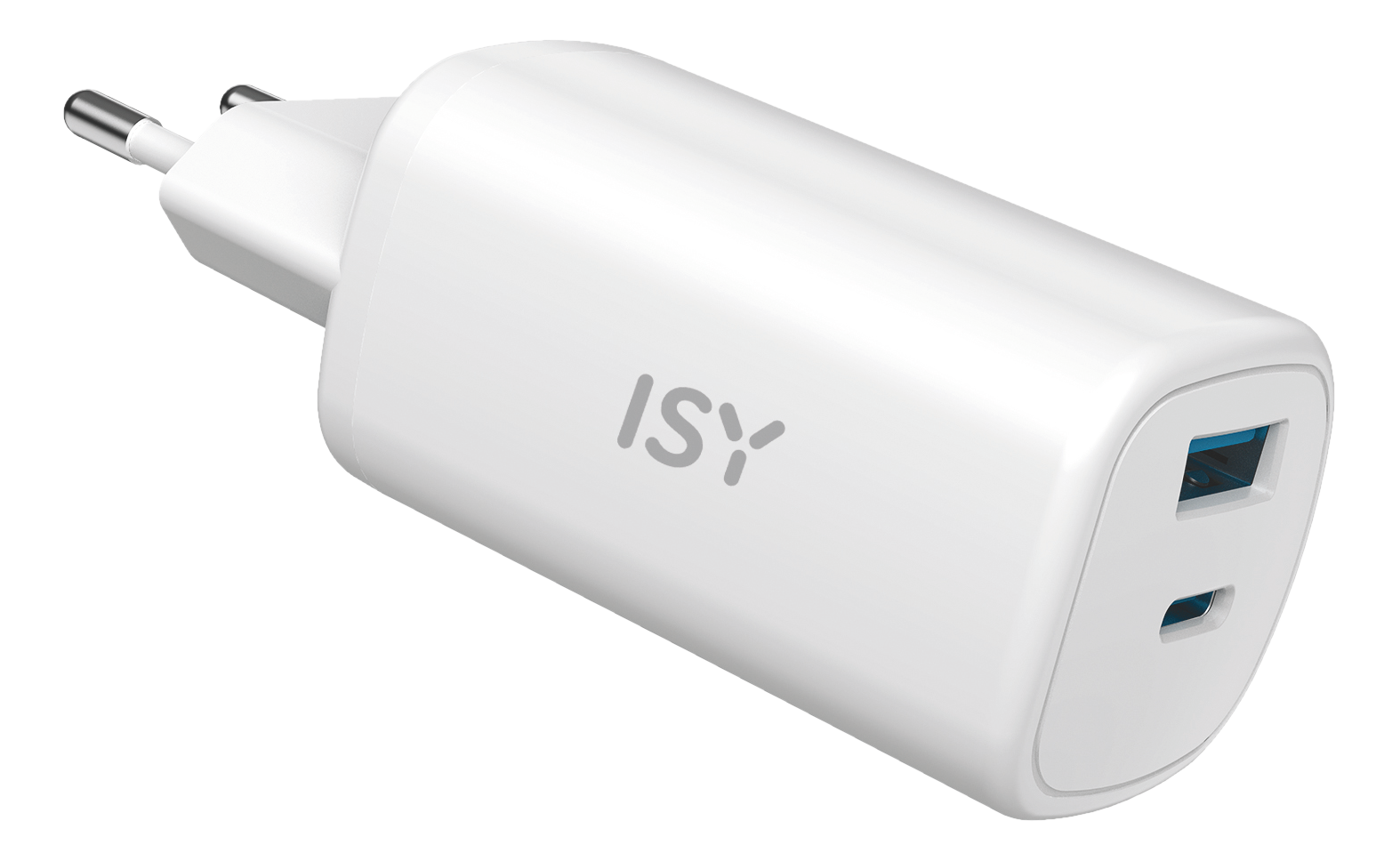 ISY IAC-5065 - Caricabatterie (Bianco)