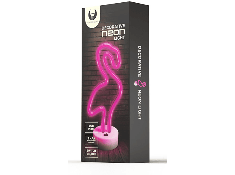 Neon FOREVER TF1 Flaming Różowy Bat + USB FSNE01 – zdjęcie 2