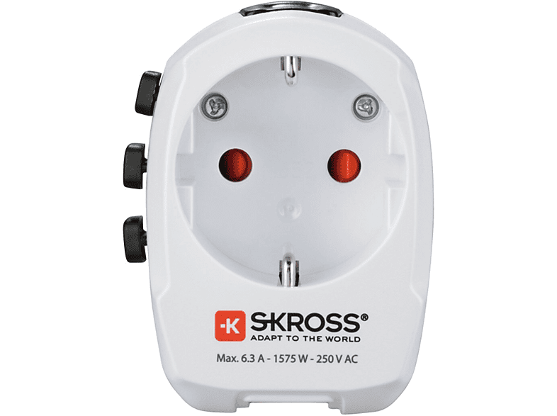 Adapter podróżny HAMA World Travel Pro Light 2xUSB 223474