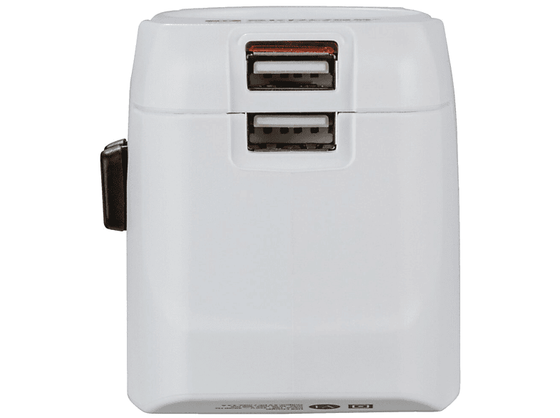 Adapter podróżny HAMA World Travel Pro Light 2xUSB 223474 – zdjęcie 2