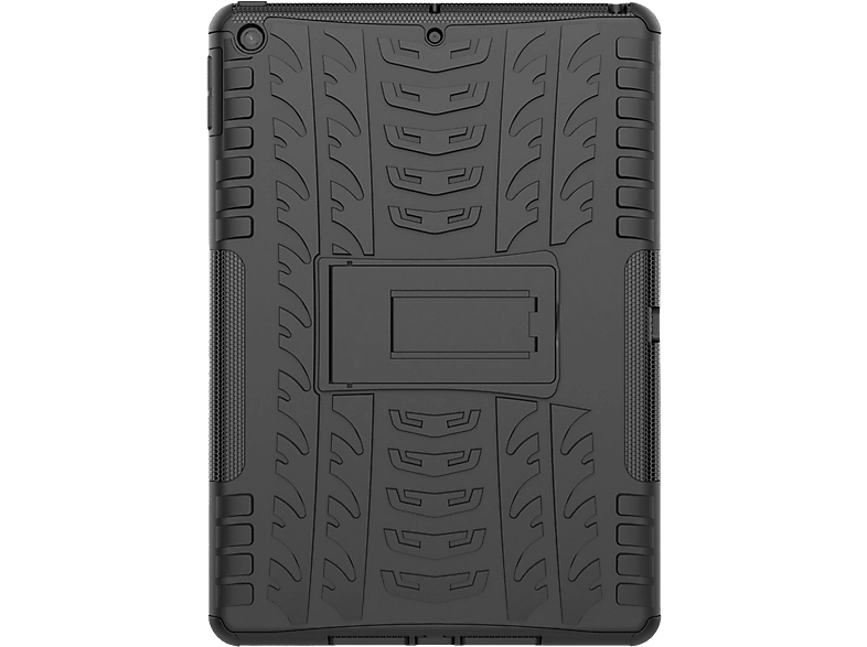 Just In Case Rugged Cover Voor Apple Ipad 10.2" (2021) - Zwart