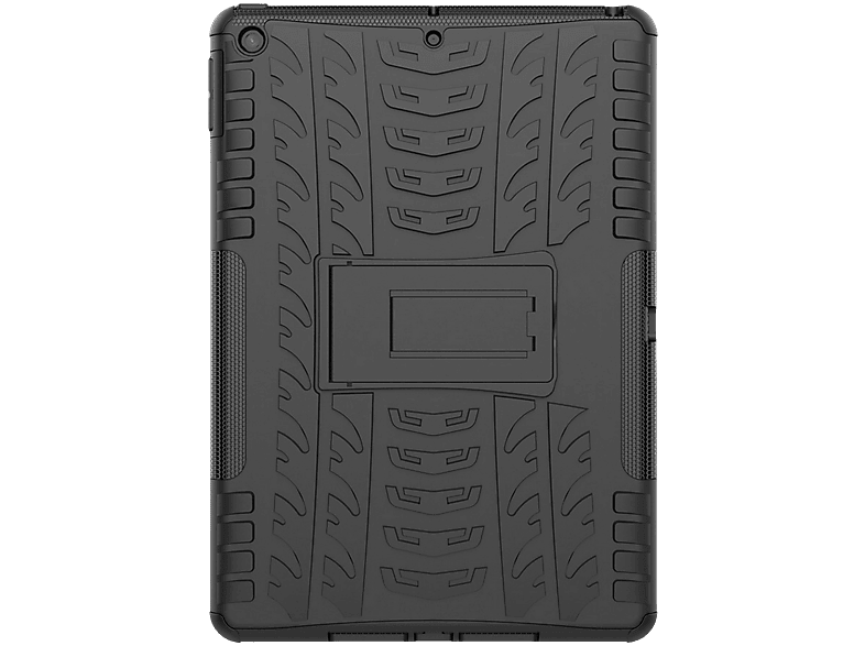 Just In Case Rugged Cover voor Apple iPad 10.2" (2021) Zwart