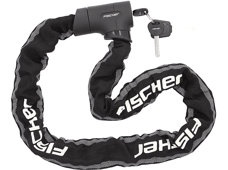 FISCHER PROTEC PLUS+ CK100 Fahrradschloss (100cm, Schwarz)