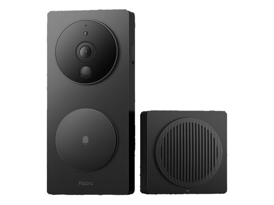 AQARA Smart Video G4 (Apple HomeKit) - Sonnette vidéo (noir)
