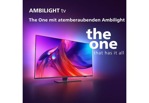 4K LED Ambilight TV PHILIPS 50PUS8808/12 4K LED Ambilight TV (Flat, 50 Zoll  / 126 cm, UHD 4K, SMART TV, Ambilight, GoogleTV 12) | MediaMarkt