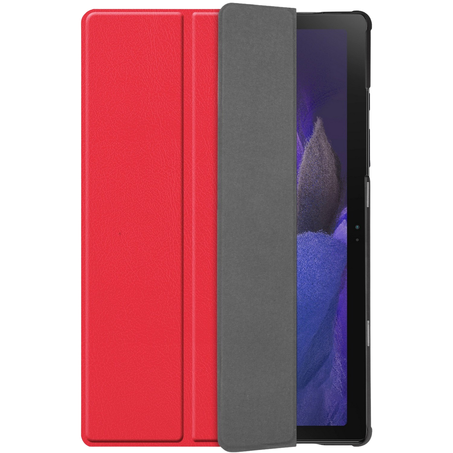 JUST IN CASE Bookcover Slimline Trifold Galaxy Tab A8 Rouge (218471)