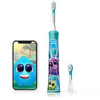 Szczoteczka PHILIPS SONICARE For Kids HX6322/04 z aplikacją na telefon, naklejki