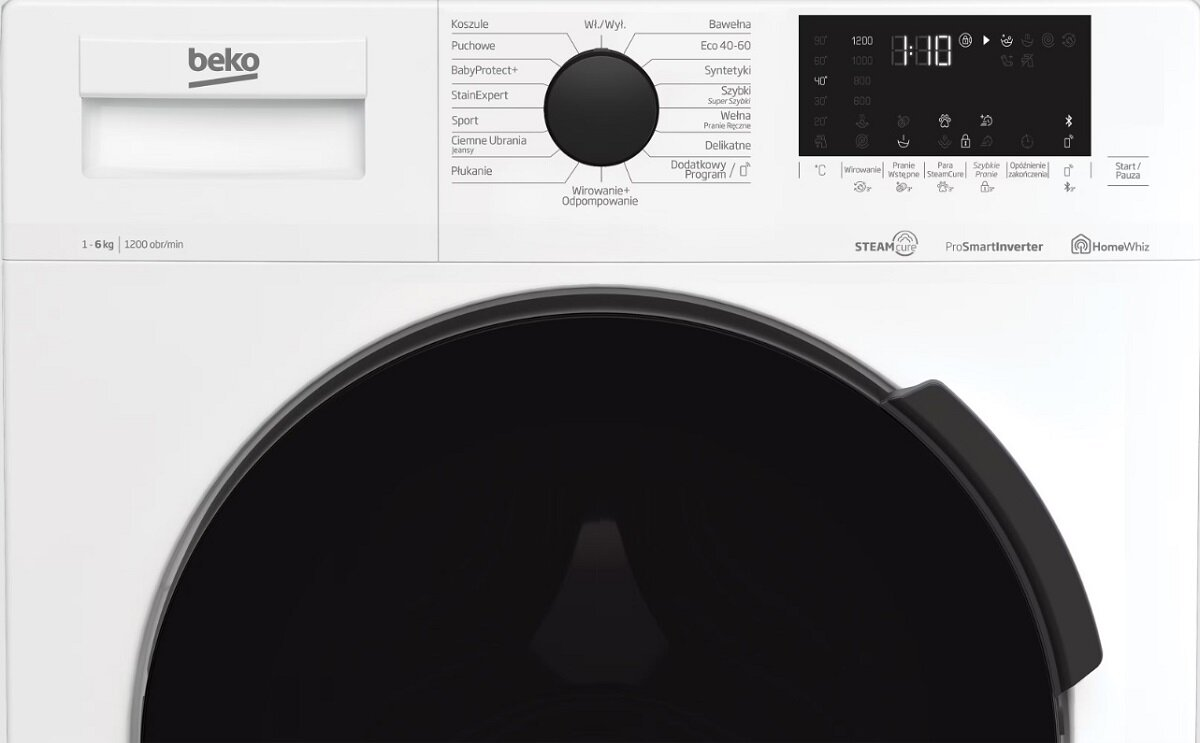 Pralka BEKO WUE6624XBWS