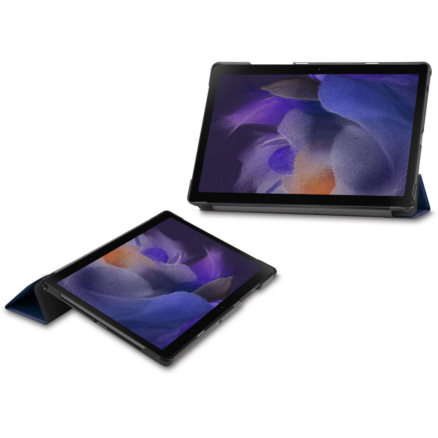JUST IN CASE Bookcover Slimline Trifold Galaxy Tab A8 Bleu (218472)