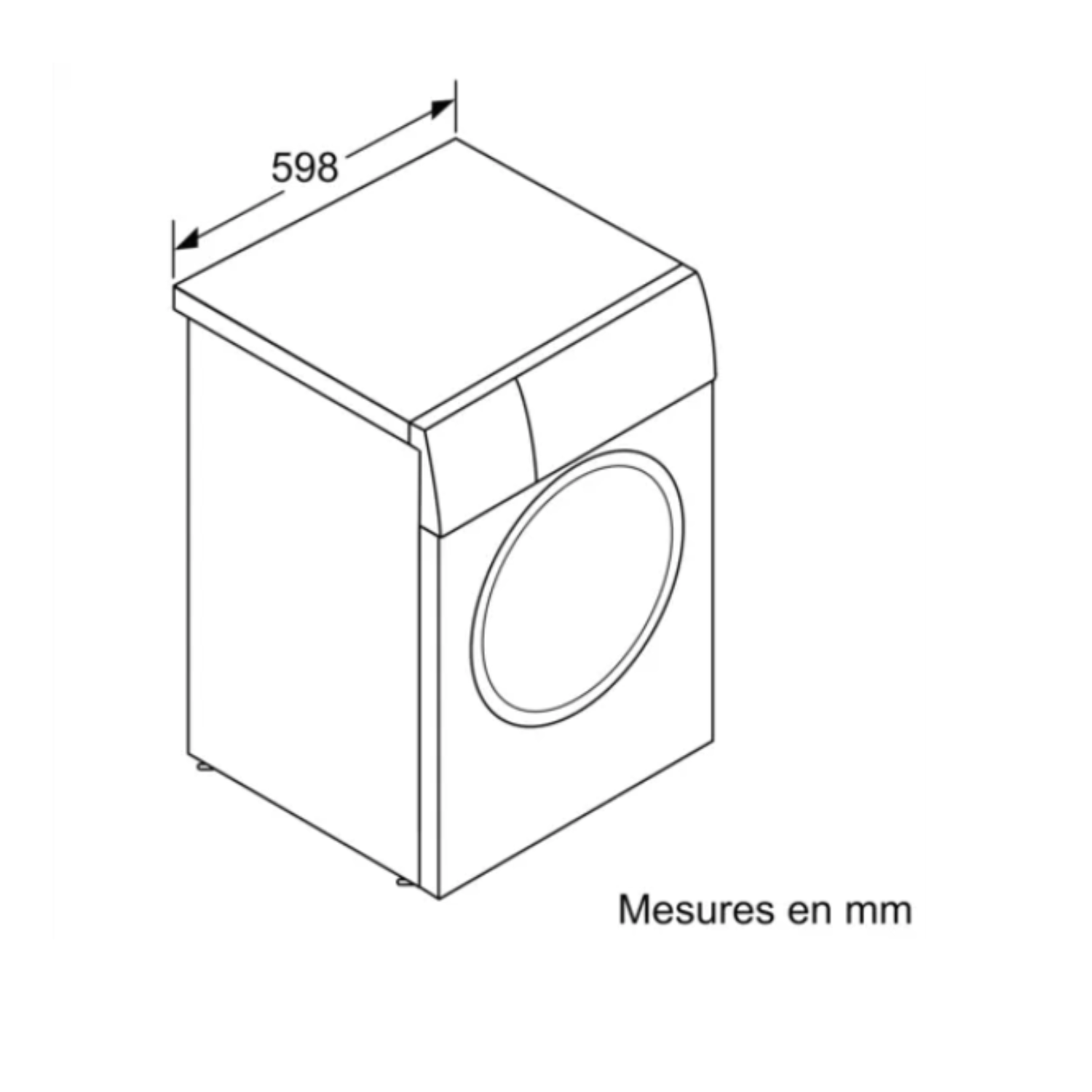 BOSCH Lave-linge frontal Série 8 A (WGB2560FFG)