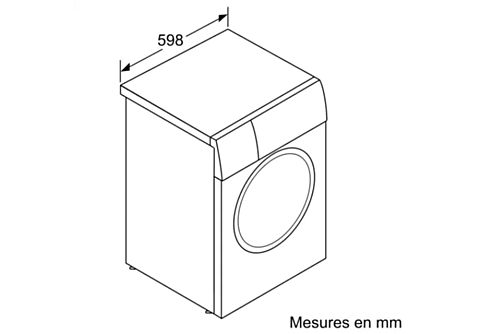BOSCH Wasmachine voorlader Serie 8 A (WGB2560FFG)