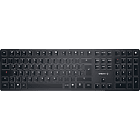 CHERRY KW X ULP Tastatur, Bluetooth/USB-C, Mechanisch, QWERTZ, Schwarz