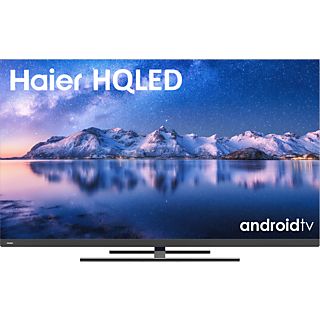 TV HQLED 65" - Haier S8 Series H65S800UG, Smart TV (Android TV 11) , UHD 4K, Dolby Atmos-Vision, Altavoces Frontales, Control por Voz, Dbx-tv®, Negro