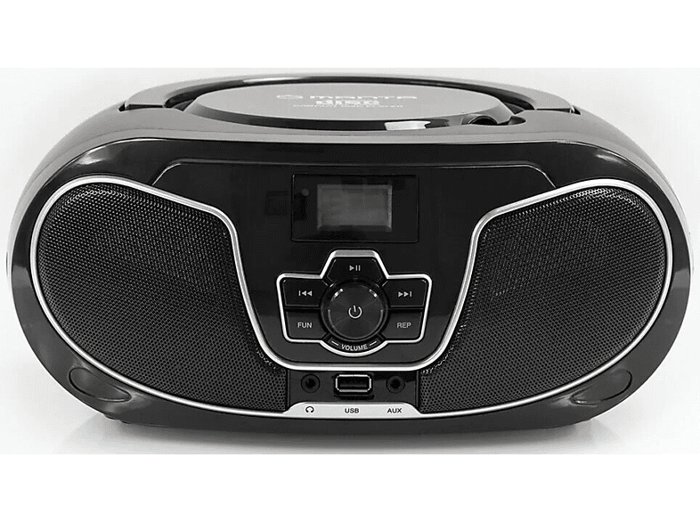 Manta BBX007 BOOMBOX Bluetooth Czarny – zdjęcie 3