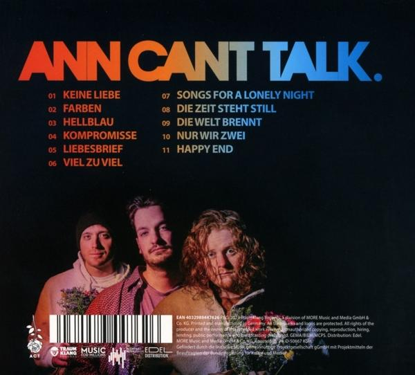 Ann Can't Talk - Keine Liebe  - (CD)