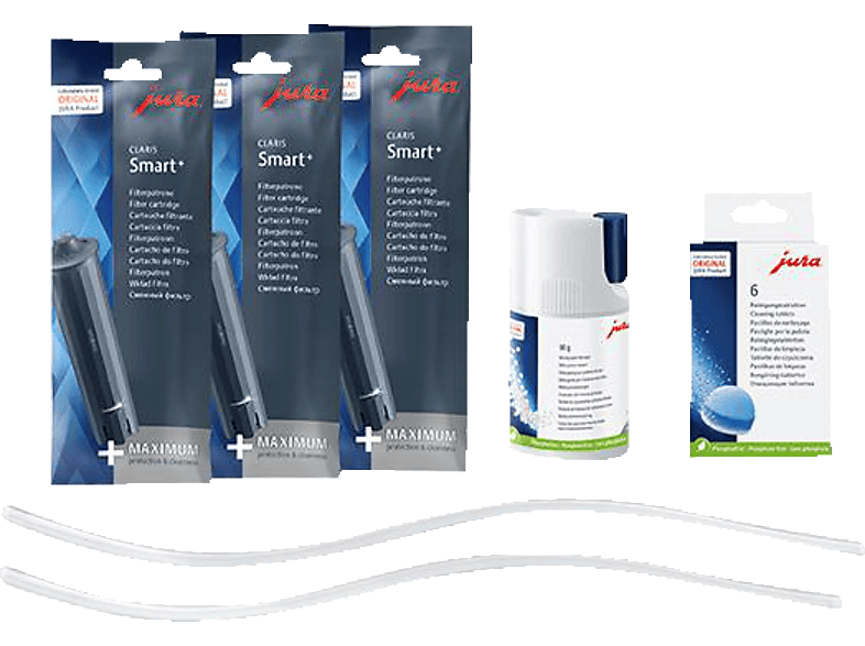 JURA 25065 Care Kit V3 PflegereinigungsSet Weiß PflegereinigungsSet