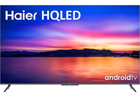 TV HQLED 58"- Haier P8 Series H58P800UG, UHD 4K, Smart TV (Android TV 11), HDR 4K, Dolby Atmos-Vision, Control por Voz, Negro