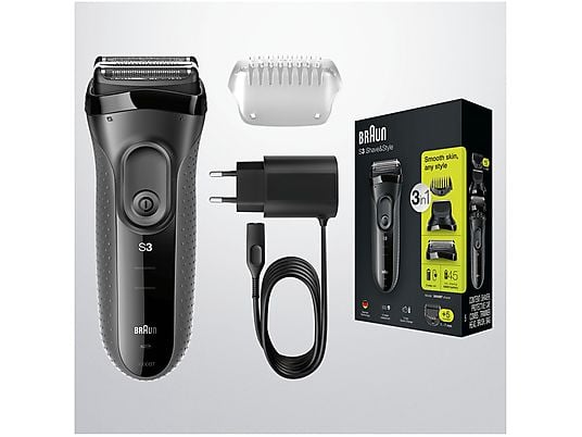 BRAUN Scheerapparaat Series 3 Shave & Style (3000BT)