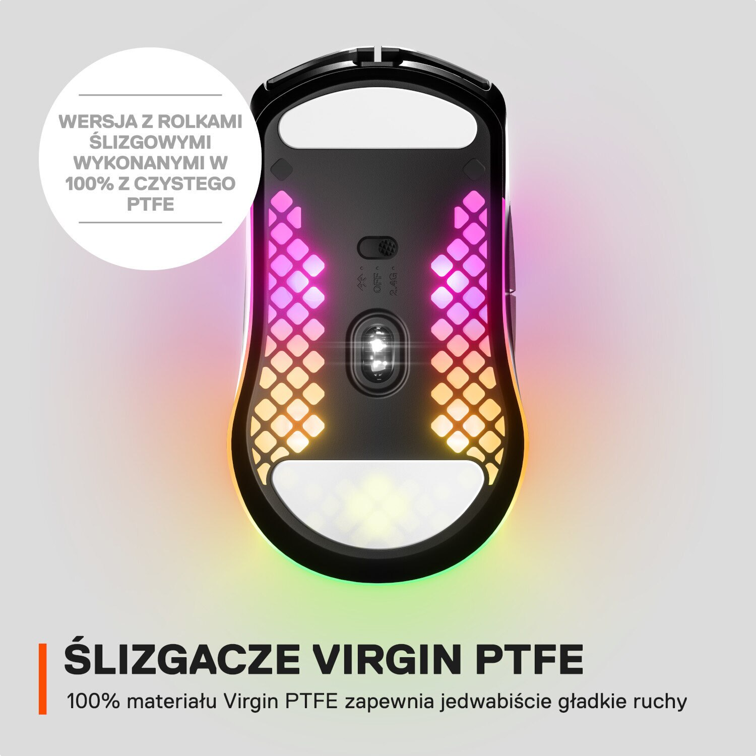 Mysz bezprzewodowa STEELSERIES Aerox 3 Wireless