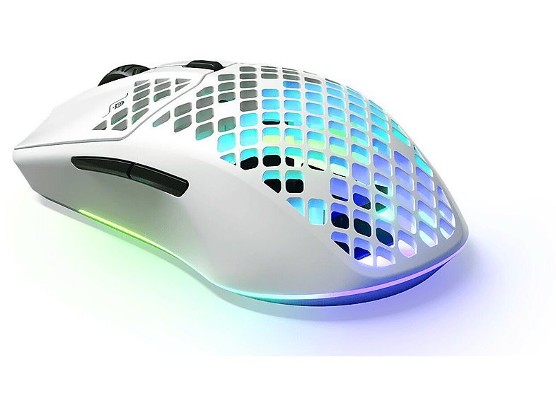 Mysz bezprzewodowa STEELSERIES Aerox 3 Wireless Biały-Zdjęcie-0