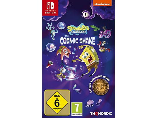 SpongeBob Schwammkopf: The Cosmic Shake - Coin Edition - Nintendo Switch - Tedesco