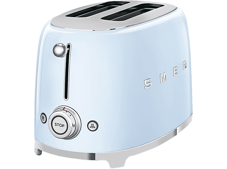 MediaMarkt, Smeg 50'S Retro Style, Toaster, Pastellblau, Küchengeräte, Küchenkleingeräte, Toaster, TSF01PBEU