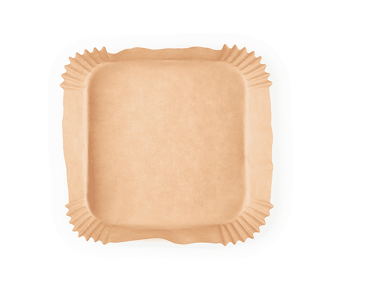 Gourmetmaxx Backpapierschalen 100 Stück, für Heißluftfritteusen 5-7l, 20x20cm — Foto 4 von 5