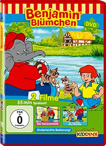 Freund DVD / für Waschbär Benjamin Winni Der Blümchen: Ein Bananendieb
