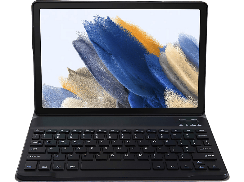 Just In Case Toetsenbordcover Luxe Keyfolio Galaxy Tab A8 Qwerty Zwart (218490)