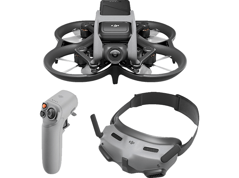 2) Drohne, Avata Motion Grau View RC DJI Pro Combo (DJI