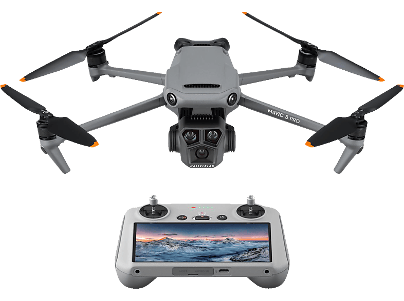 RC) (DJI DJI Mavic 3 Grau/Schwarz Drohne, Pro