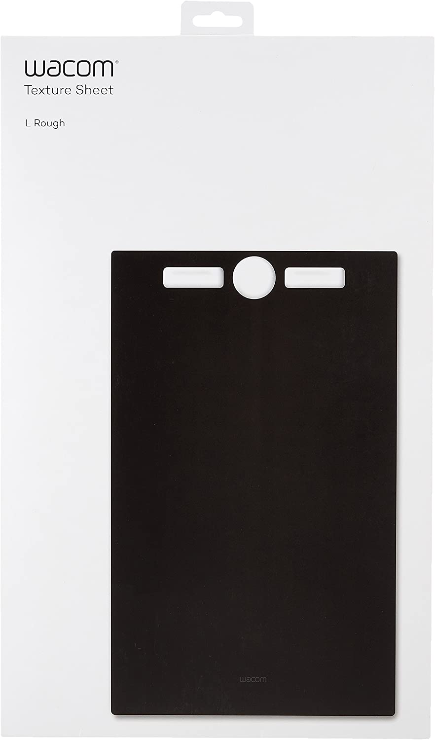 Accesorio tableta gráfica - Wacom ACK122313, Hoja de textura, Talla L Rough, Negro
