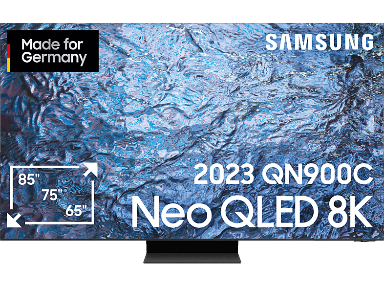 SAMSUNG GQ65QN900C Neo QLED TV (Flat, 65 Zoll / 163 cm, UHD 8K, SMART TV, Tizen)
