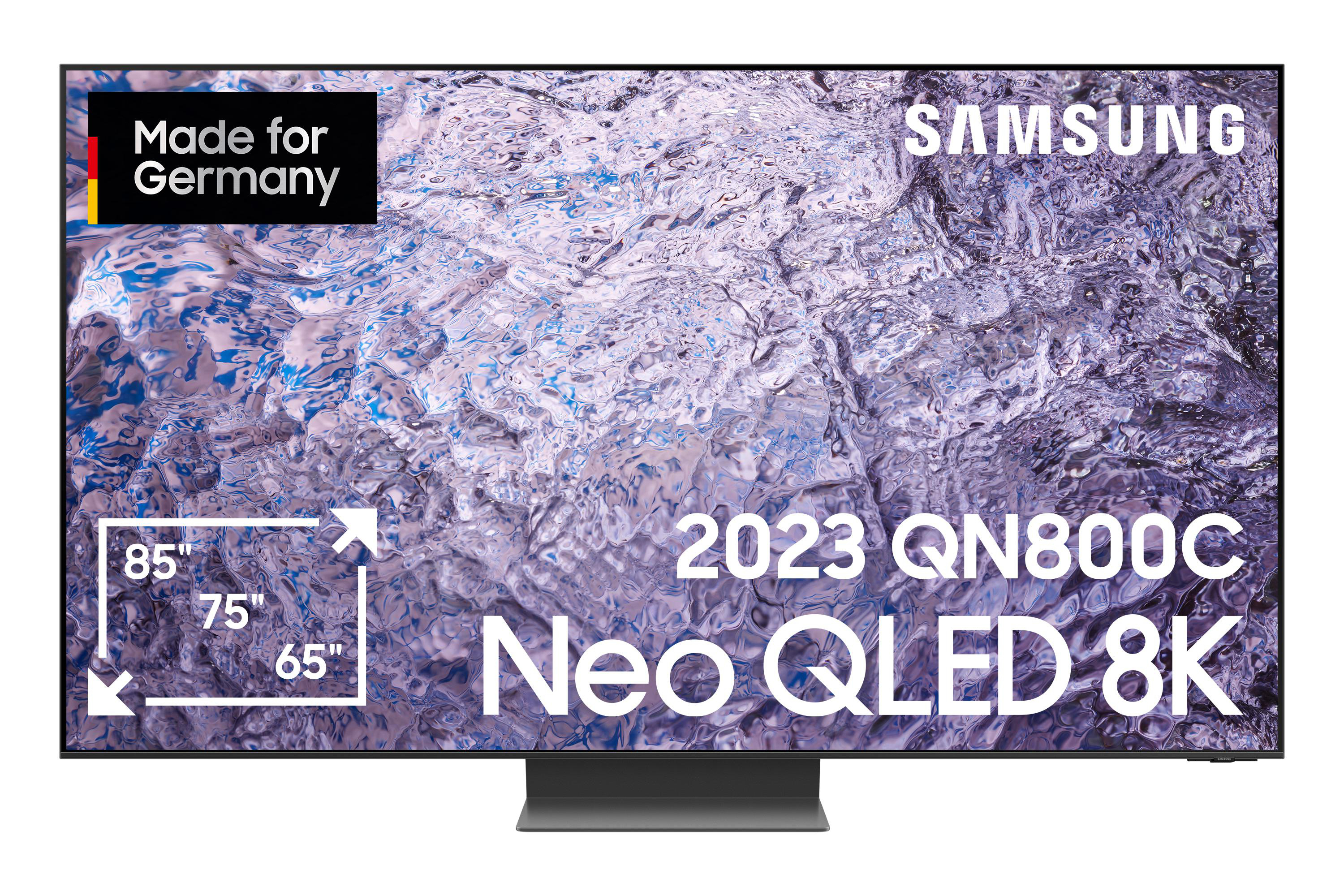 SAMSUNG GQ65QN800C Neo QLED TV (Flat, 65 Zoll / 163 cm, UHD 8K, SMART TV, Tizen)
