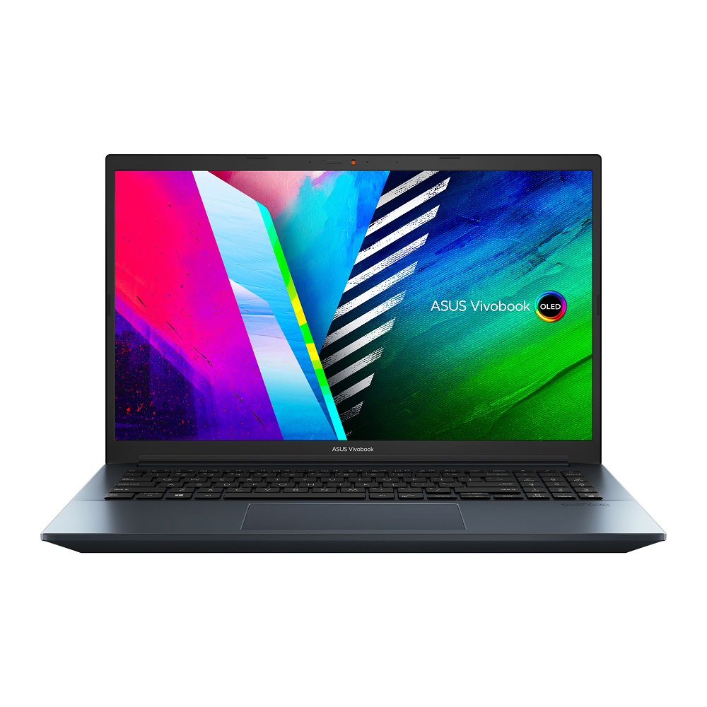 ASUS VivoBook Pro 15 Onboard Blau OLED GB Notebook Prozessor, 16 AMD Zoll mit 15,6 RAM, M3500QA-L1135W, Display, 1 9 Radeon™ AMD TB Ryzen™ Graphics, SSD