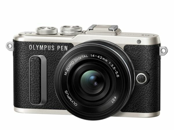 Aparat OLYMPUS PEN E-PL8 + 14-42mm Pancake Czarny