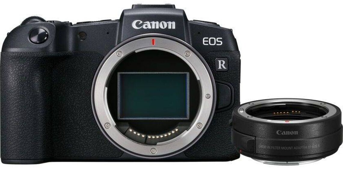 Aparat CANON EOS RP Body + Adapter EF-EOS R Czarny