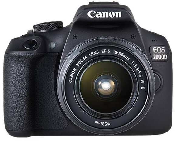 Lustrzanka cyfrowa CANON EOS 2000D + 18-55mm IS STM + EF 50mm