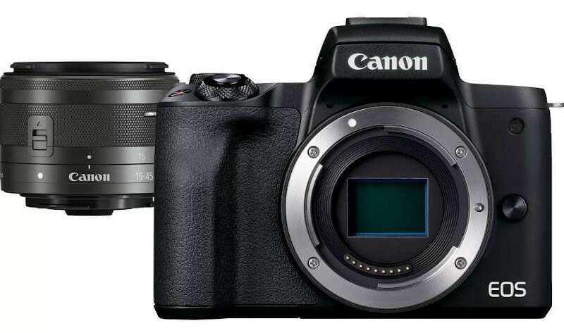 Aparat CANON EOS M50 Mark II Premium Livestream Kit Czarny