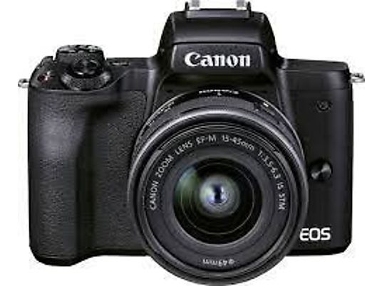 Aparat CANON EOS M50 Mark II Vlogger kit Czarny