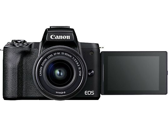 Aparat CANON EOS M50 Mark II Vlogger kit Czarny