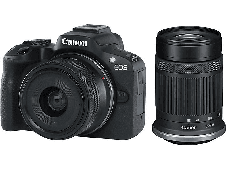 Aparat CANON EOS R50 + RF-S 18-45 IS STM 55-210MM F5-7,1 Czarny