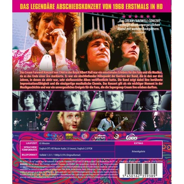Cream - 1968 The (BluRay) (Blu-ray) Farewell Concert -