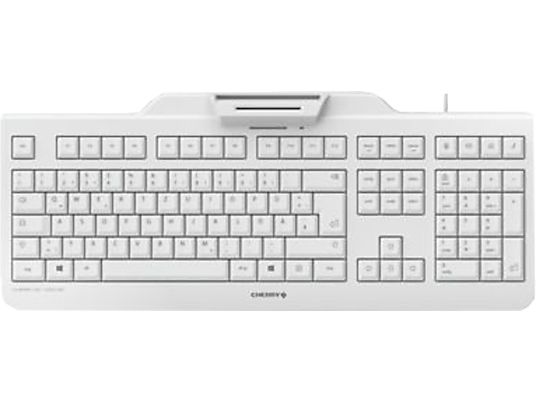 CHERRY KC 1000 SC - Tastatur (Weiss)