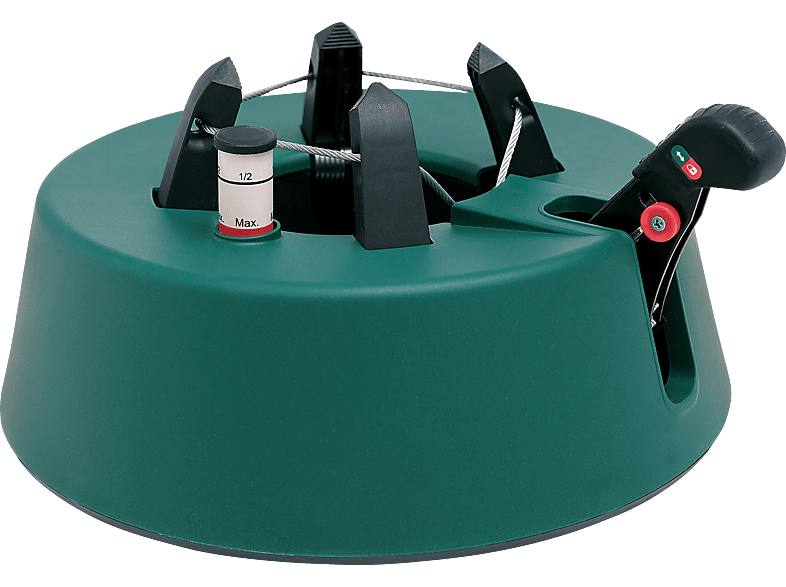 FHS Star-Max Christbaumständer, Grün Kunststoff