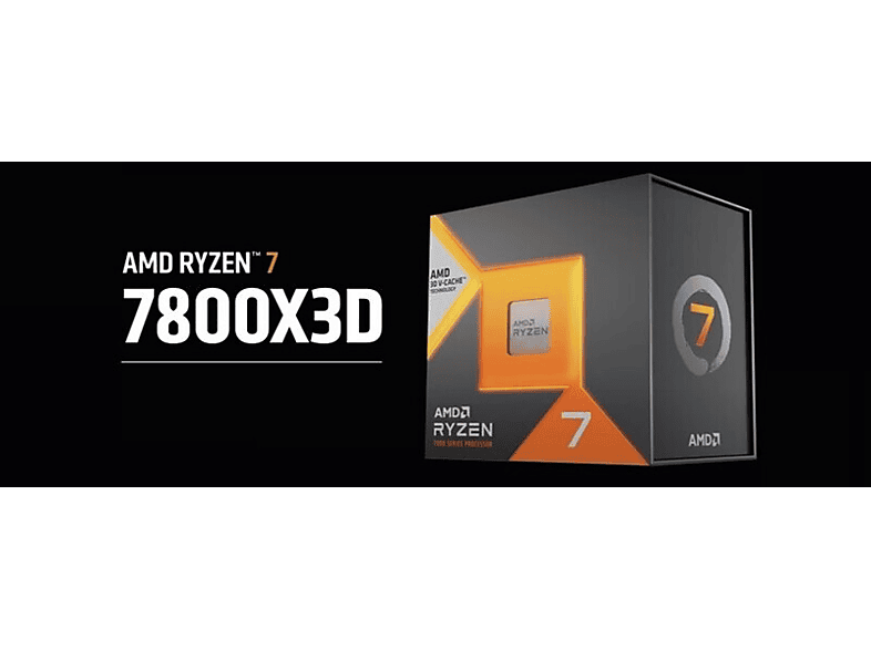 AMD Ryzen 7 7800X3D 4.2GHz-5.0GHz 96MB Önbellek 8 Çekirdek AM5 5nm