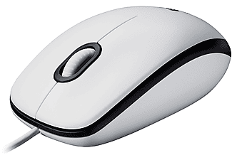 LOGITECH M100 Kablolu 1.000 DPI USB Mouse - Beyaz_1