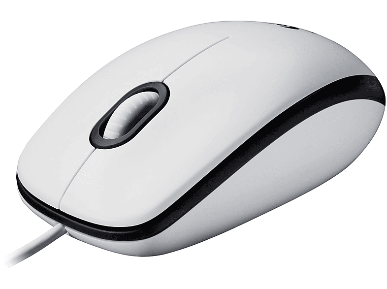 LOGITECH M100 Kablolu 1.000 DPI USB Mouse - Beyaz_1